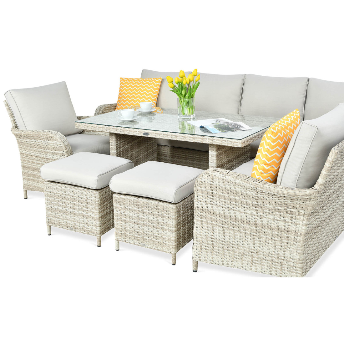 Narożnik Technorattanowy Ventura Grand Beige