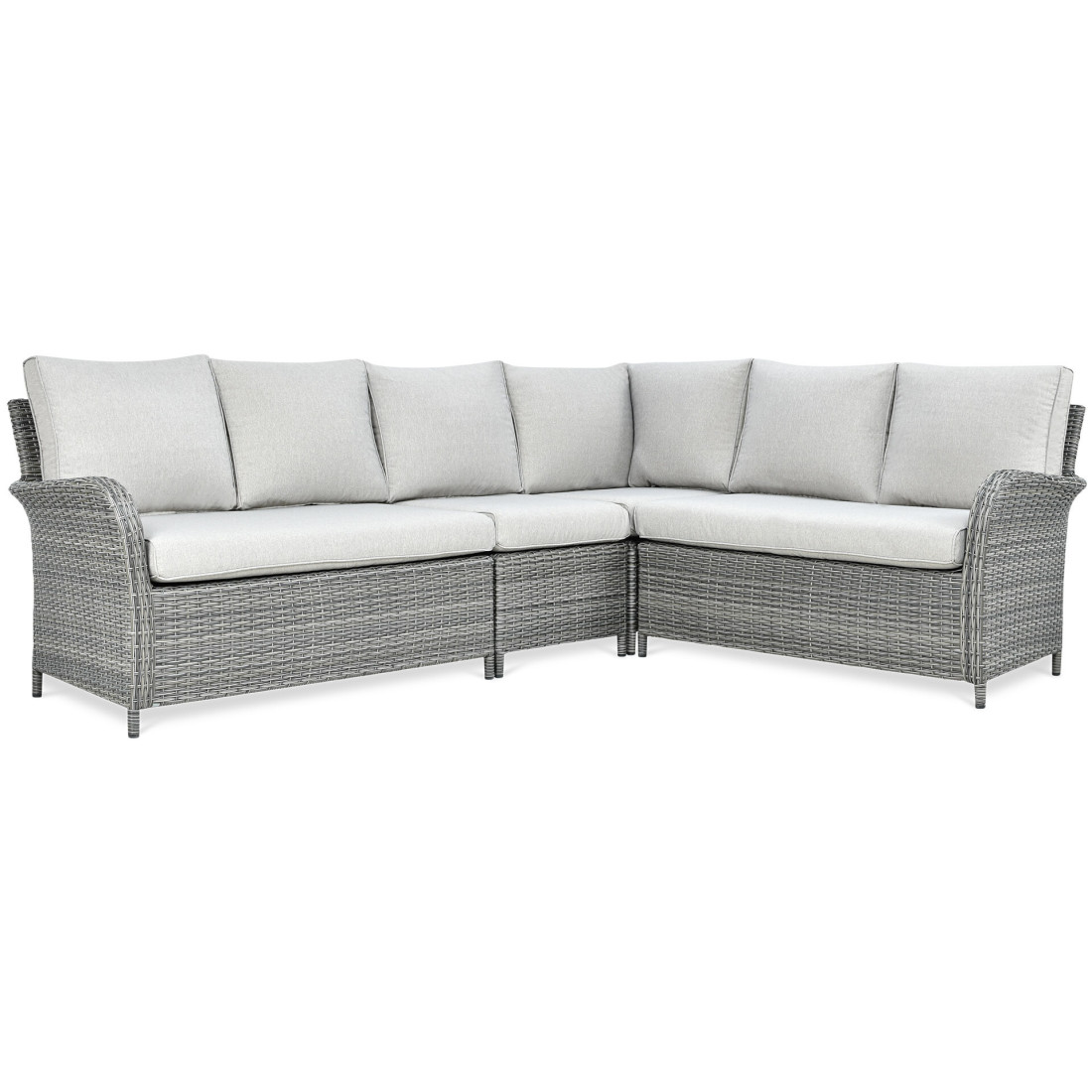 Narożnik technorattan Ventura Grand Dark Grey