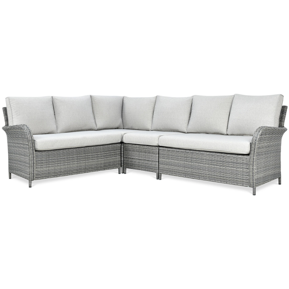 Narożnik technorattan Ventura Grand Dark Grey