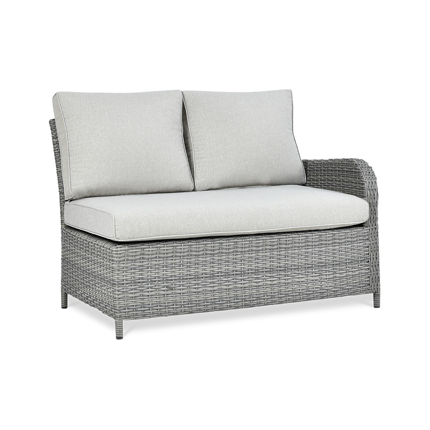 Narożnik technorattan Ventura Grand Dark Grey