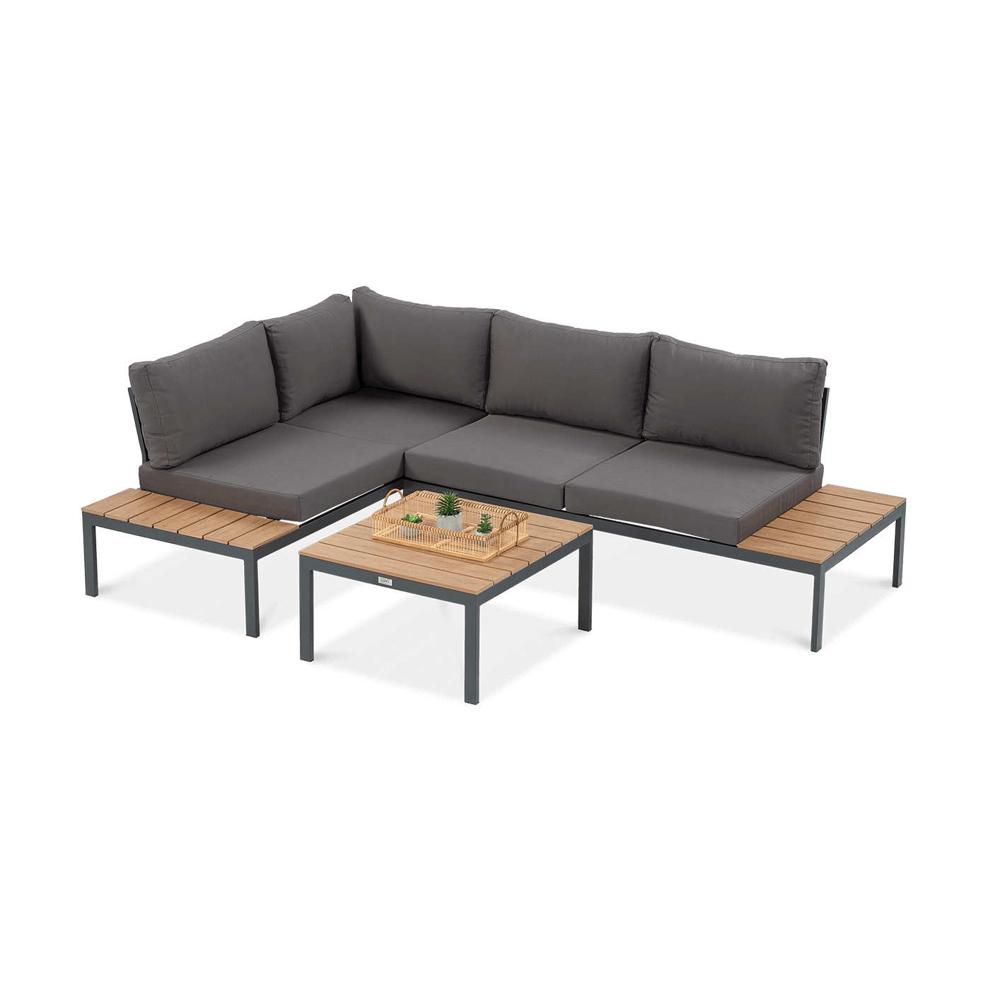 Zestaw do ogrodu lub na taras FREEMONT Dark Grey