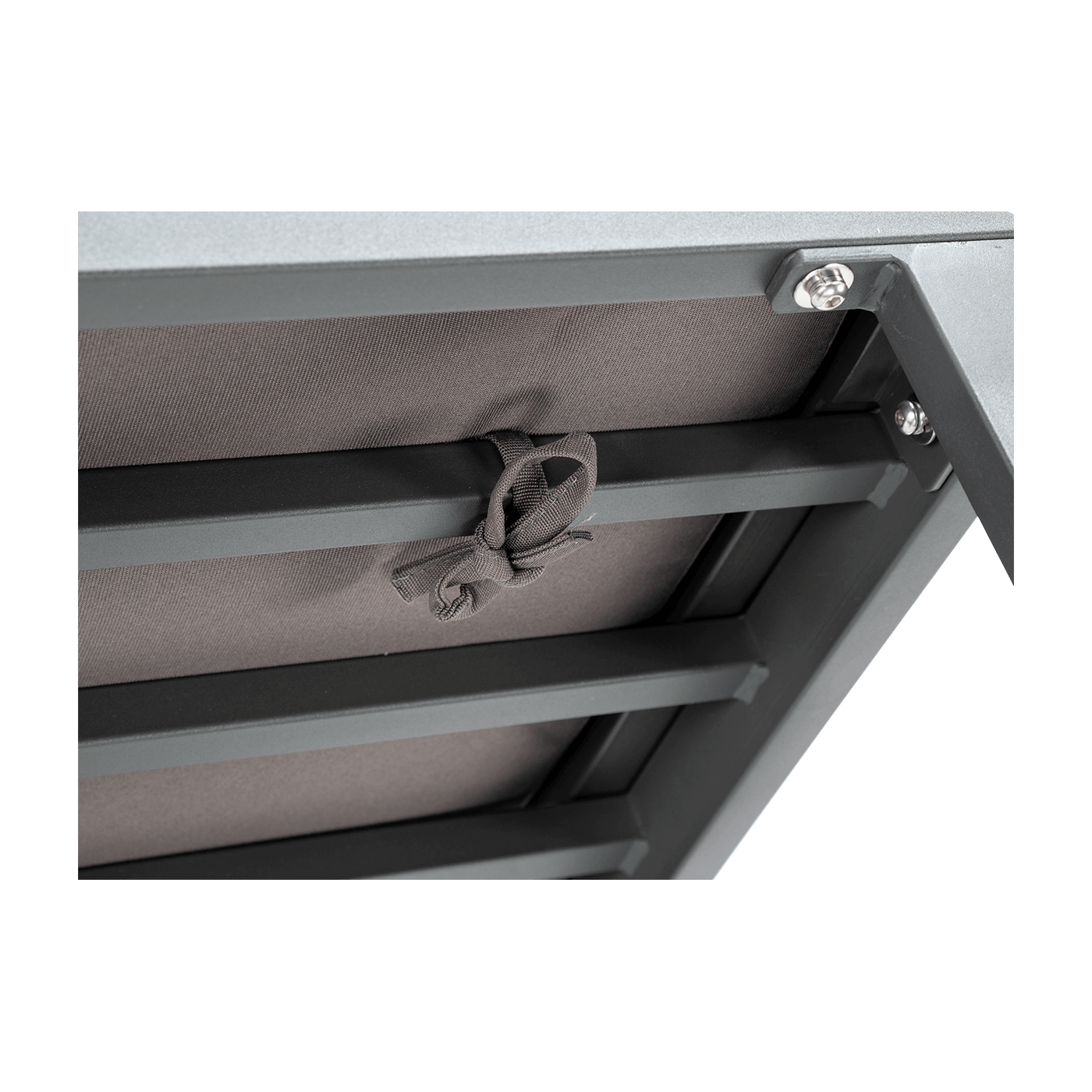 Zbliżenie na łączenie, stelaż produktu