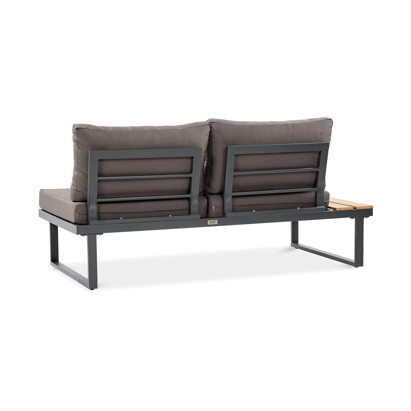 Jedna z części ciemno-szarego narożnika