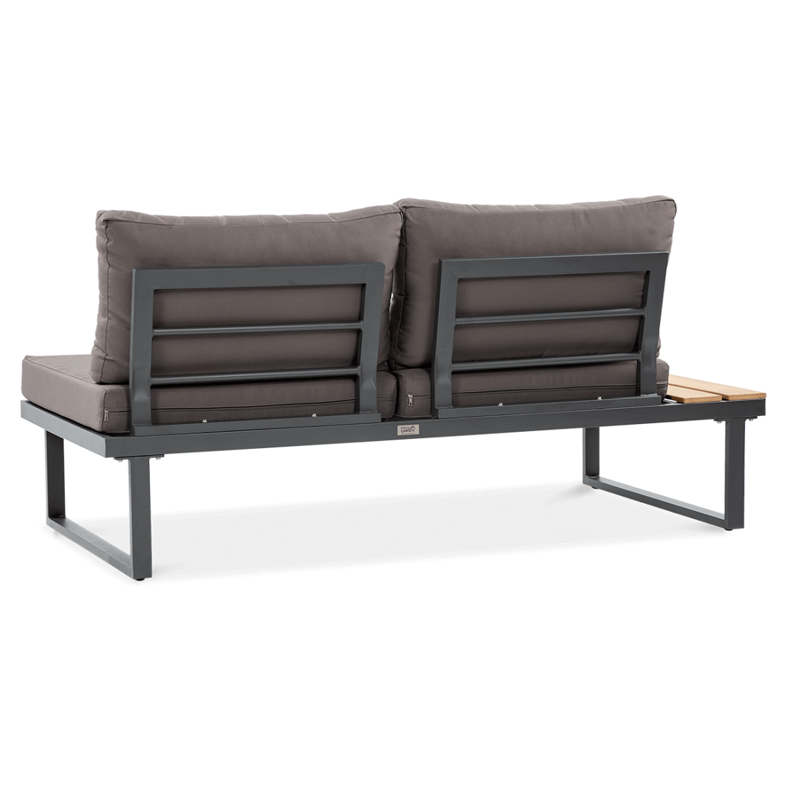 Jedna z części ciemno-szarego narożnika