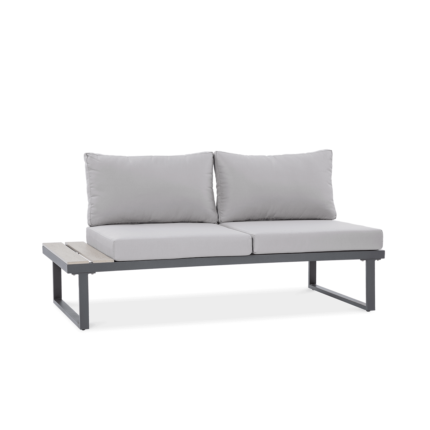 Jedna z części jasno-szarego narożnika