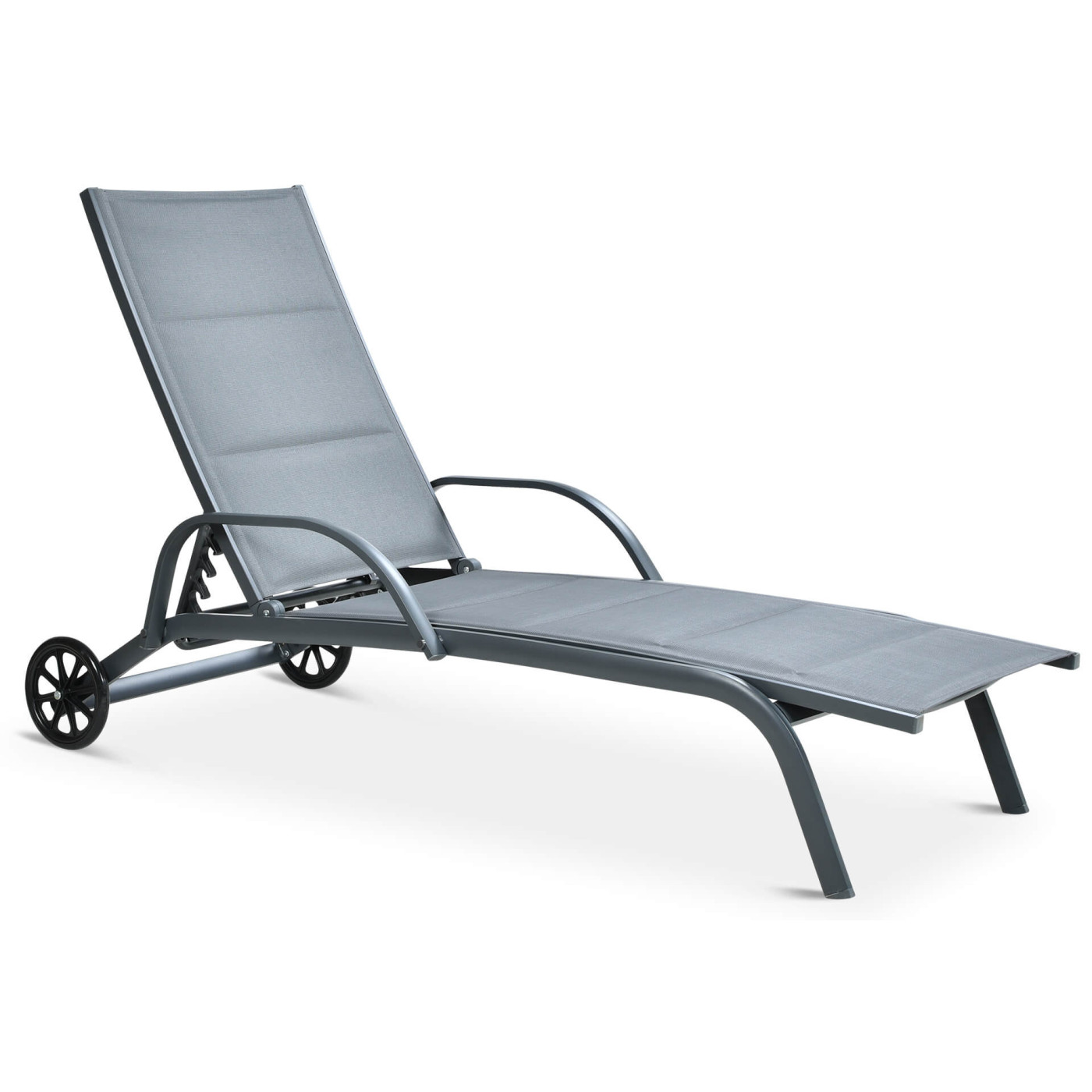 MAJORKA SUN LOUNGER GREY