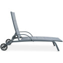 MAJORKA SUN LOUNGER GREY