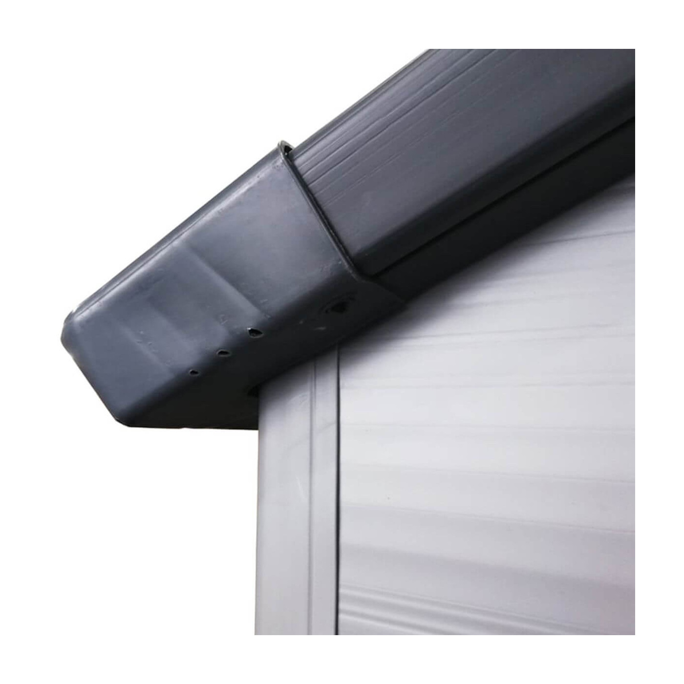 Solidny dach domku narzędziowego Vermont 134x104cm Light Grey