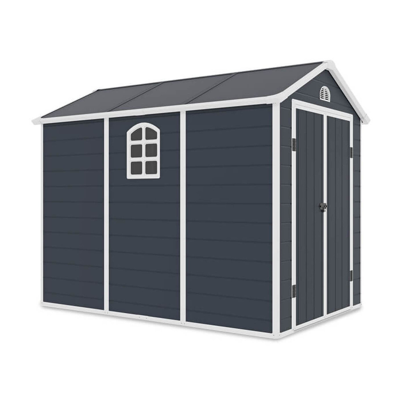 Domek ogrodowy Vermont 190x280cm Cold Grey - Hardmaister