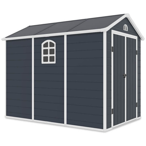 Domek ogrodowy Vermont 190x280cm Cold Grey - Hardmaister