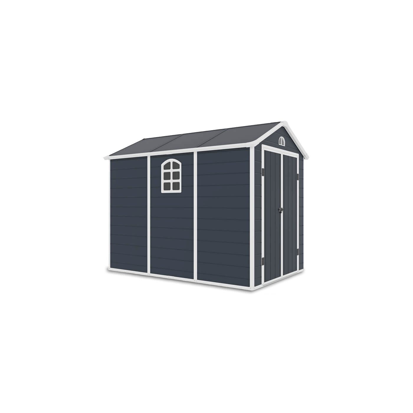 Domek ogrodowy Vermont 190x280cm Cold Grey - Hardmaister