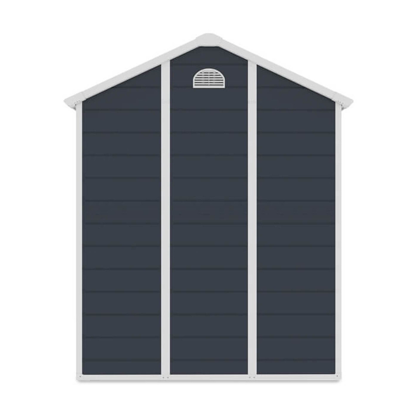 Tył domku ogrodowego na narzędzia Vermont - 190x280cm - Hardmaister, na białym tle