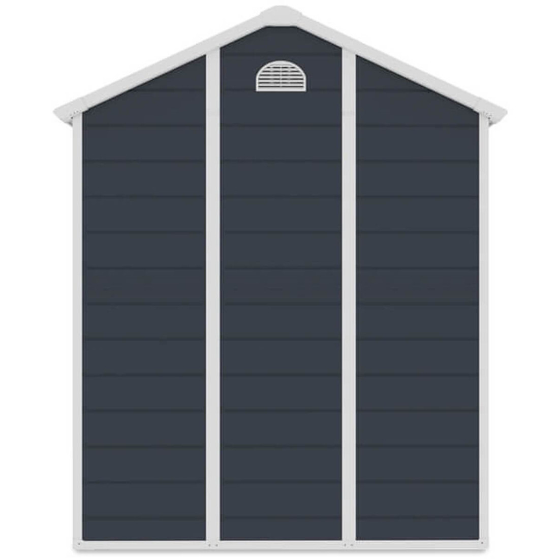 Tył domku ogrodowego na narzędzia Vermont - 190x280cm - Hardmaister, na białym tle