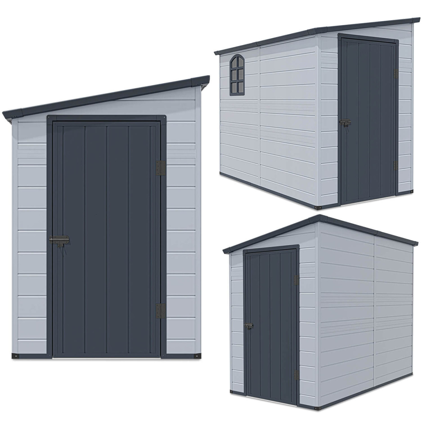 Narzędziownia Boston 143x248 Light Grey zdjęcia z różnych perspektyw