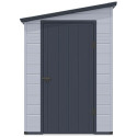 Zdjęcie ukazujące drzwi i front szopy ogrodowej BOSTON 143x248 Hardmaister