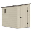Domek ogrodowy BOSTON 143x248cm w beżowym kolorze od firmy Hardmaister