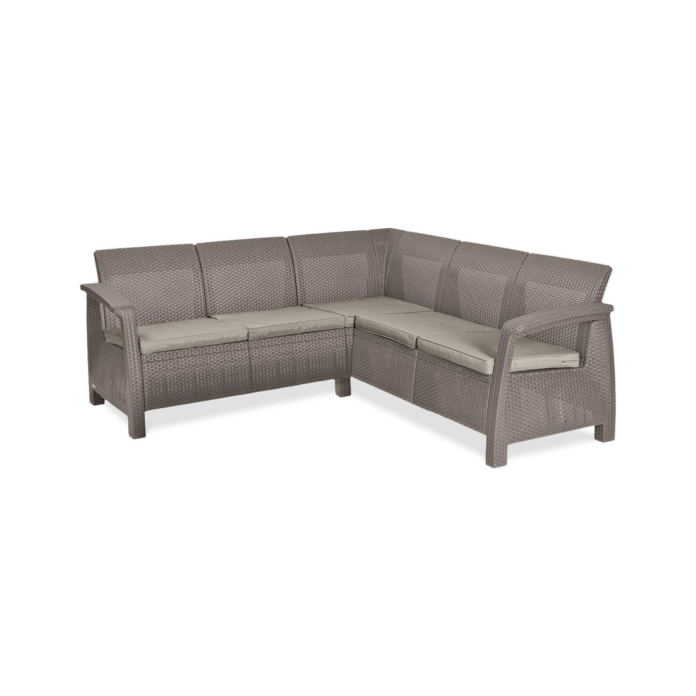 CORFU RELAX CORNER SOFA CAPPUCINO