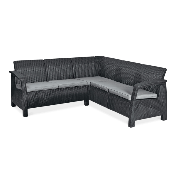 CORFU RELAX CORNER SOFA GRAPHITE
