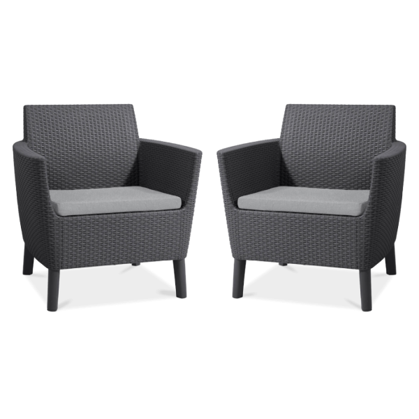 SALEMO DUO ZESTAW GRAPHITE