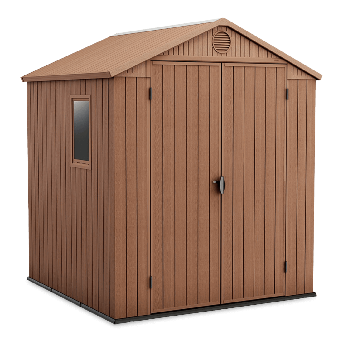 Domek ogrodowy DARWIN 6x6 Brown - 190x182cm - KETER
