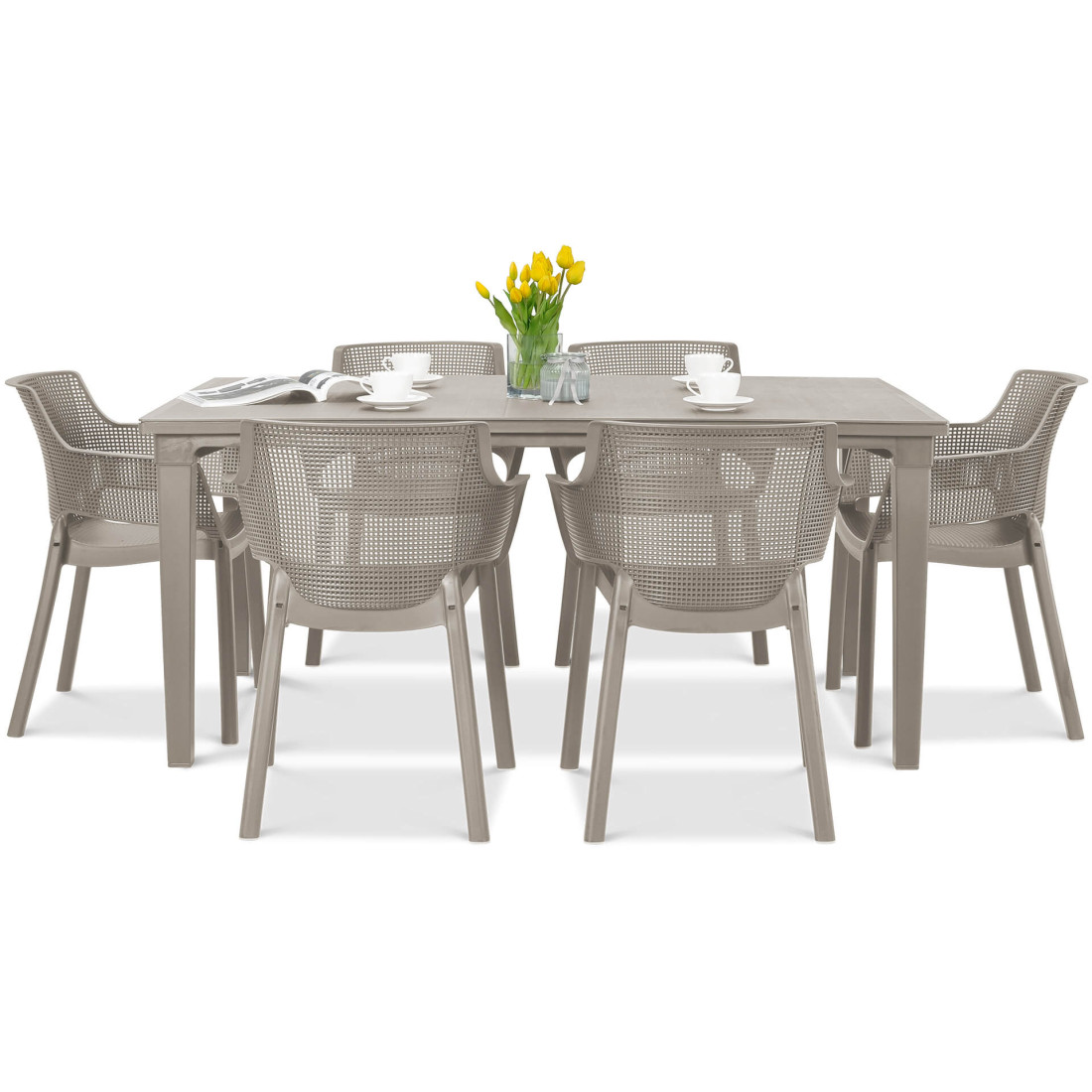 ELISA/FUTURA 6+1 CAPPUCCINO SET