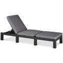 DAYTONA DELUXE GRAPHITE DECK CHAIR