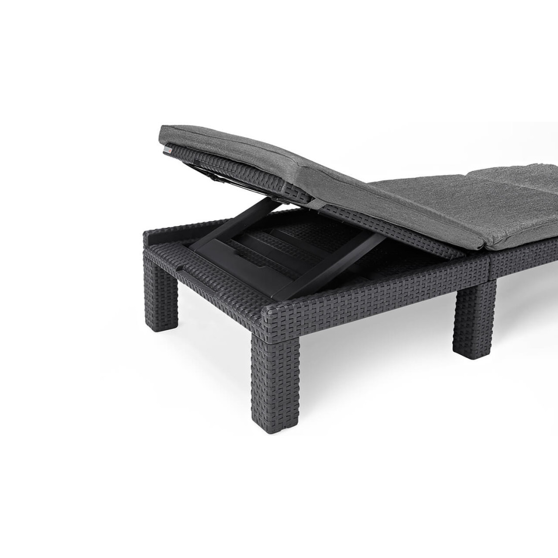 DAYTONA DELUXE GRAPHITE DECK CHAIR