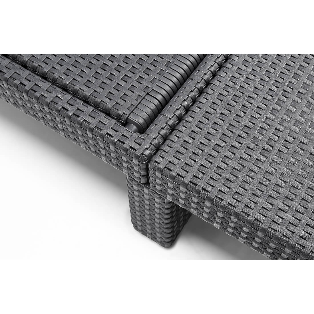 DAYTONA DELUXE GRAPHITE DECK CHAIR