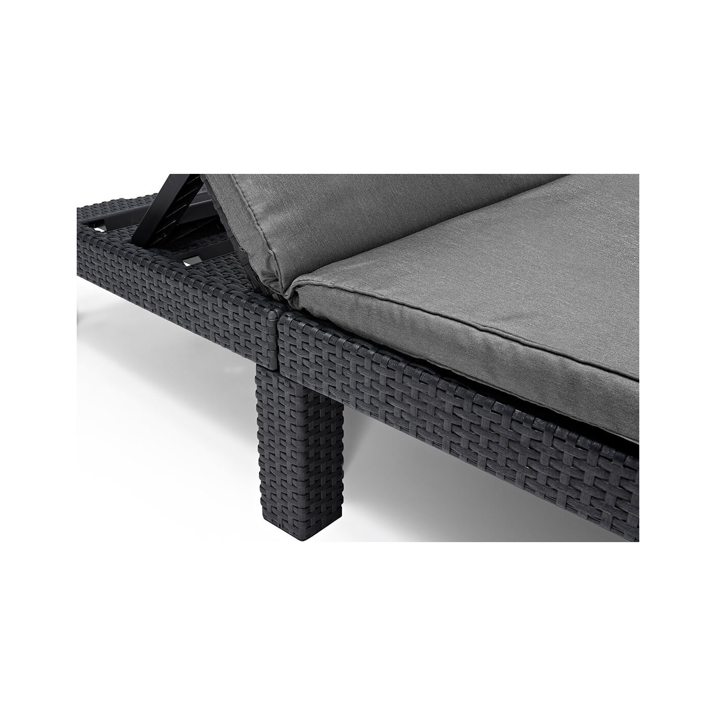 DAYTONA DELUXE GRAPHITE DECK CHAIR