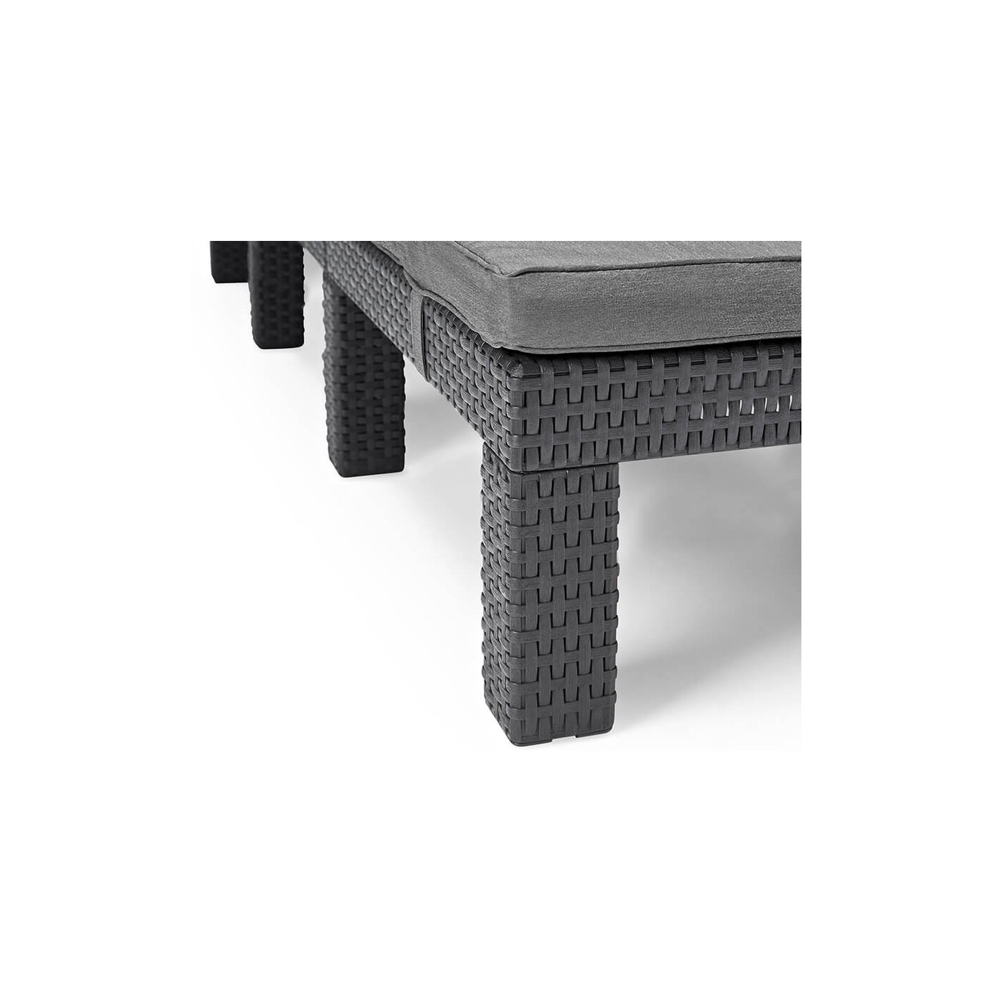 DAYTONA DELUXE GRAPHITE DECK CHAIR