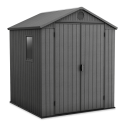 Domek ogrodowy DARWIN 6x6 Graphite - 190x182cm - KETER