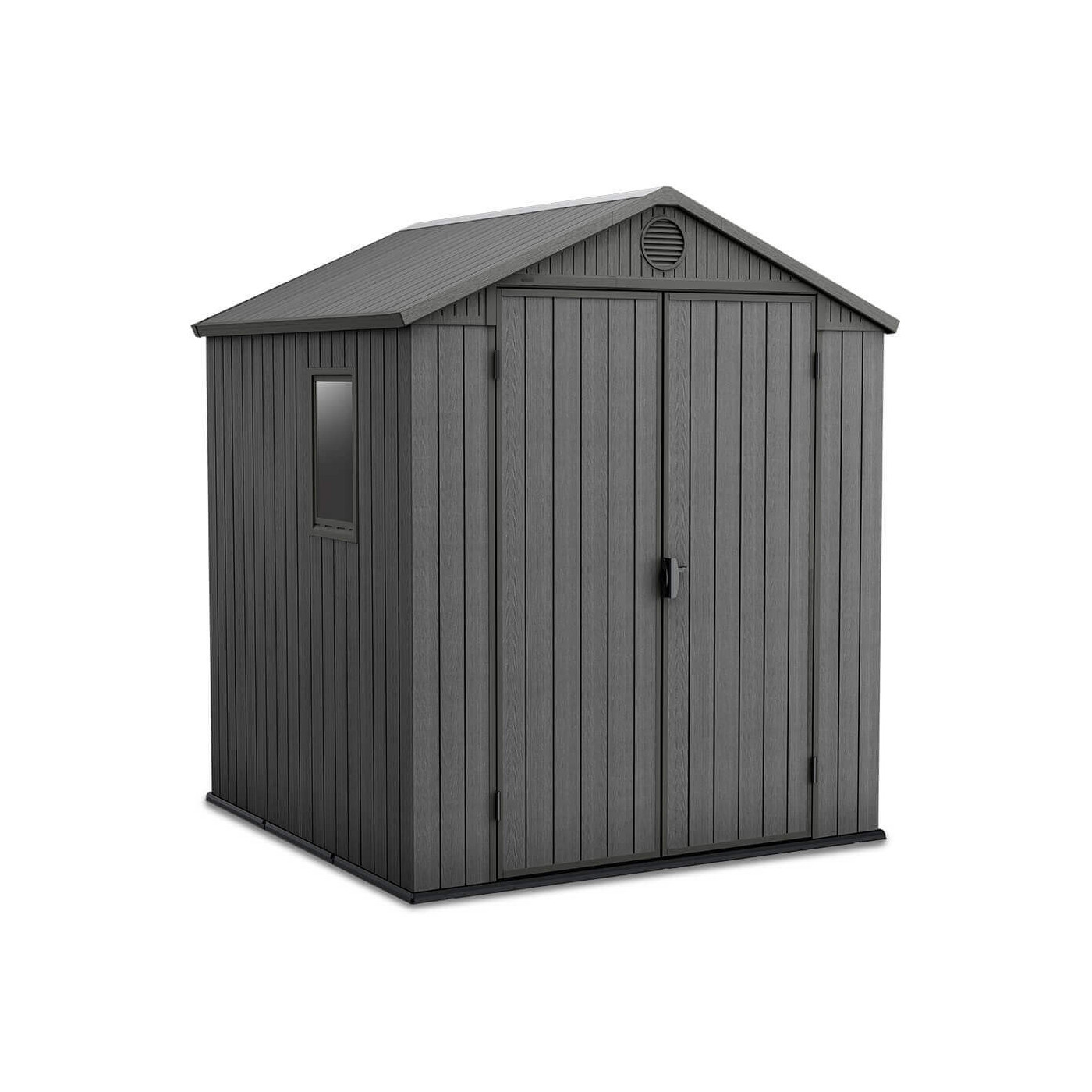 Szary domek DARWIN o wymiarach 190x182cm na narzędzia ogrodowe