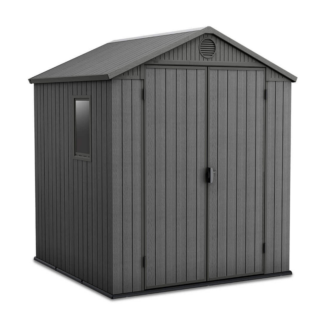 Szary domek DARWIN o wymiarach 190x182cm na narzędzia ogrodowe