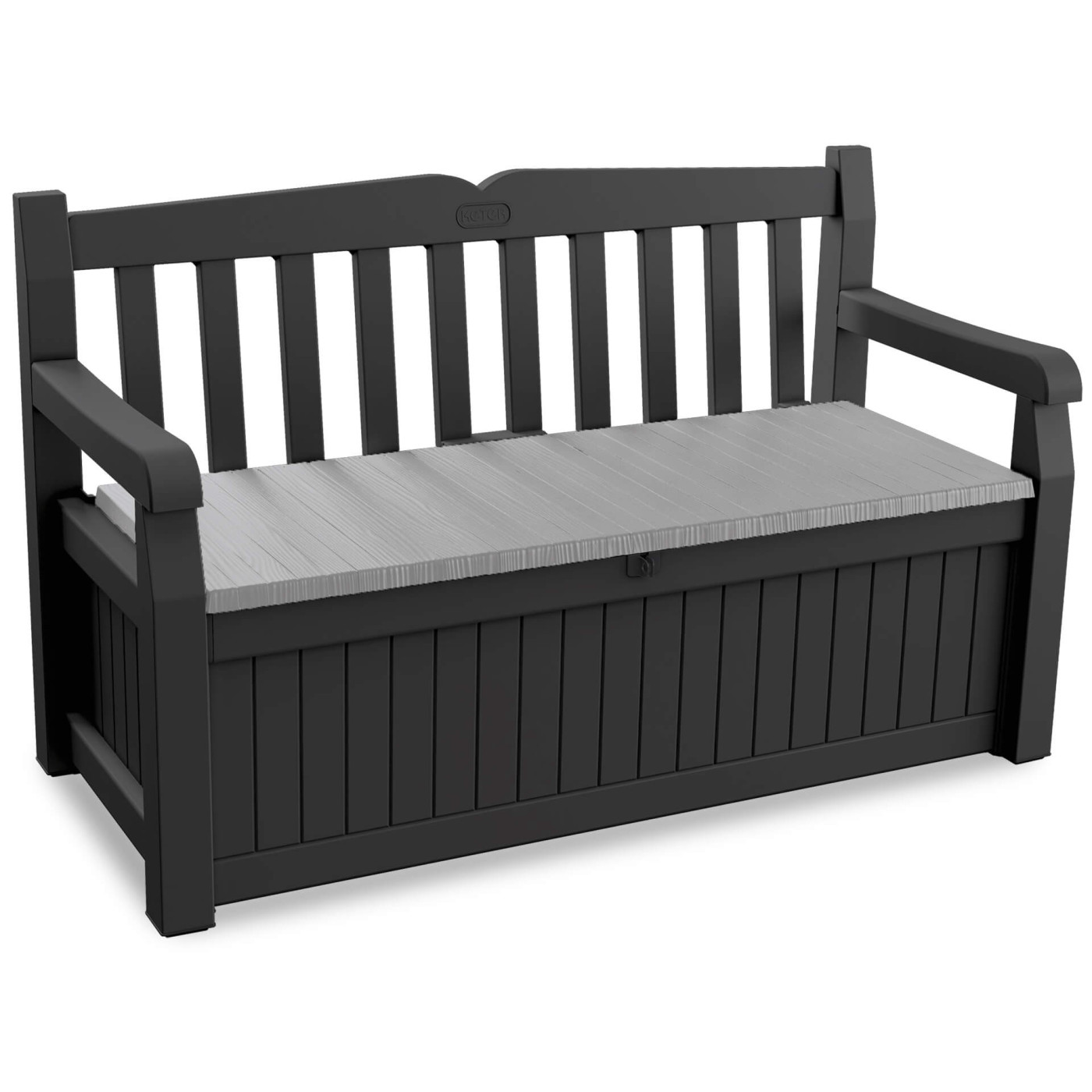 EDEN GARDEN BENCH BOX/BENCH GRAPHITE