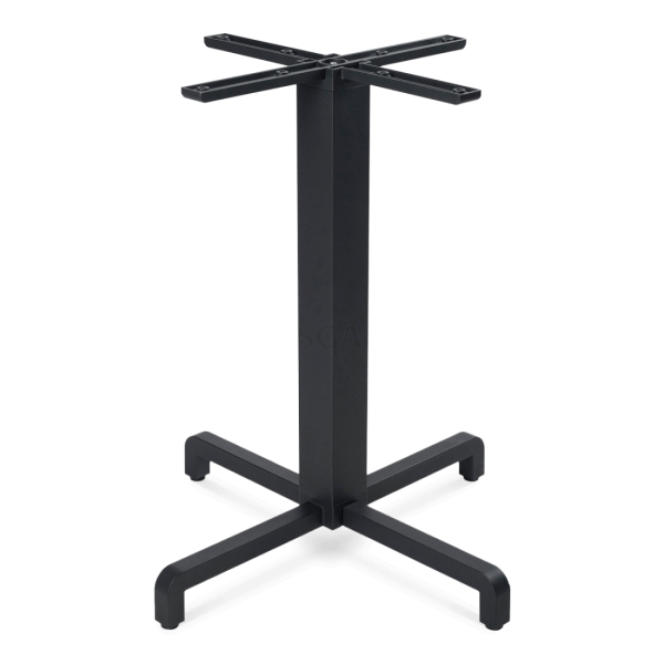 Czarna podstawa do stołu