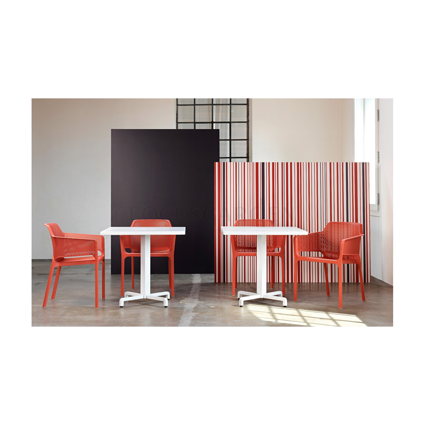 FIORE TABLE BASE ANTHRACITE