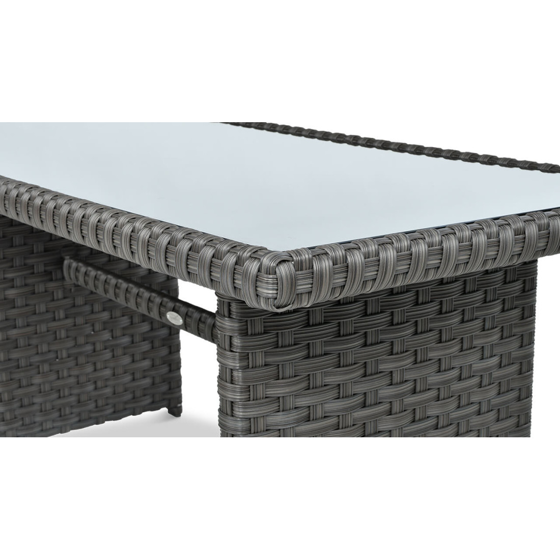 BORNEO ZESTAW+PUFY BROWN