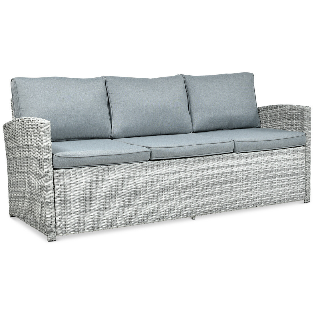 BORNEO ZESTAW+PUFY STONE GREY