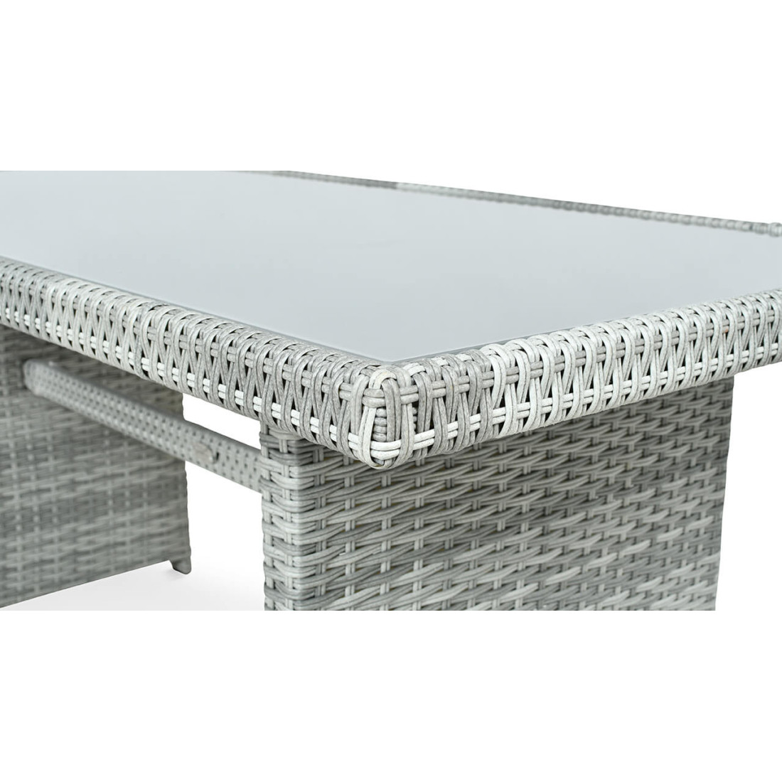 BORNEO ZESTAW+PUFY STONE GREY