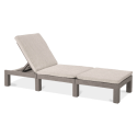 DAYTONA DELUXE CAPPUCINO DECK CHAIR