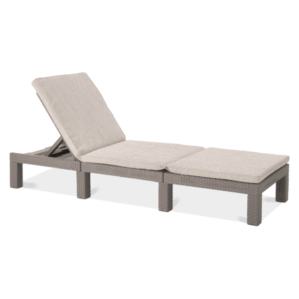 DAYTONA DELUXE CAPPUCINO DECK CHAIR