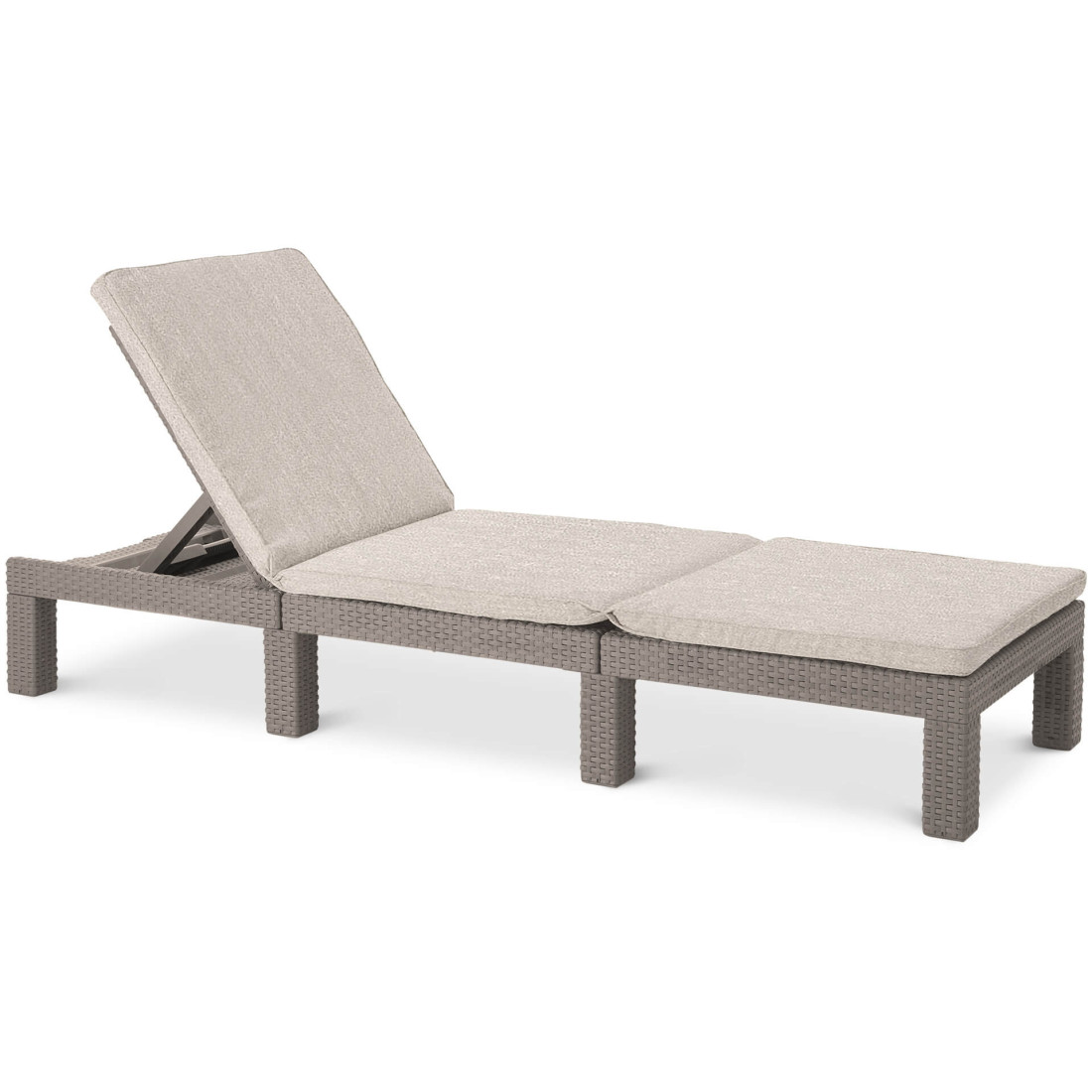 DAYTONA DELUXE CAPPUCINO DECK CHAIR