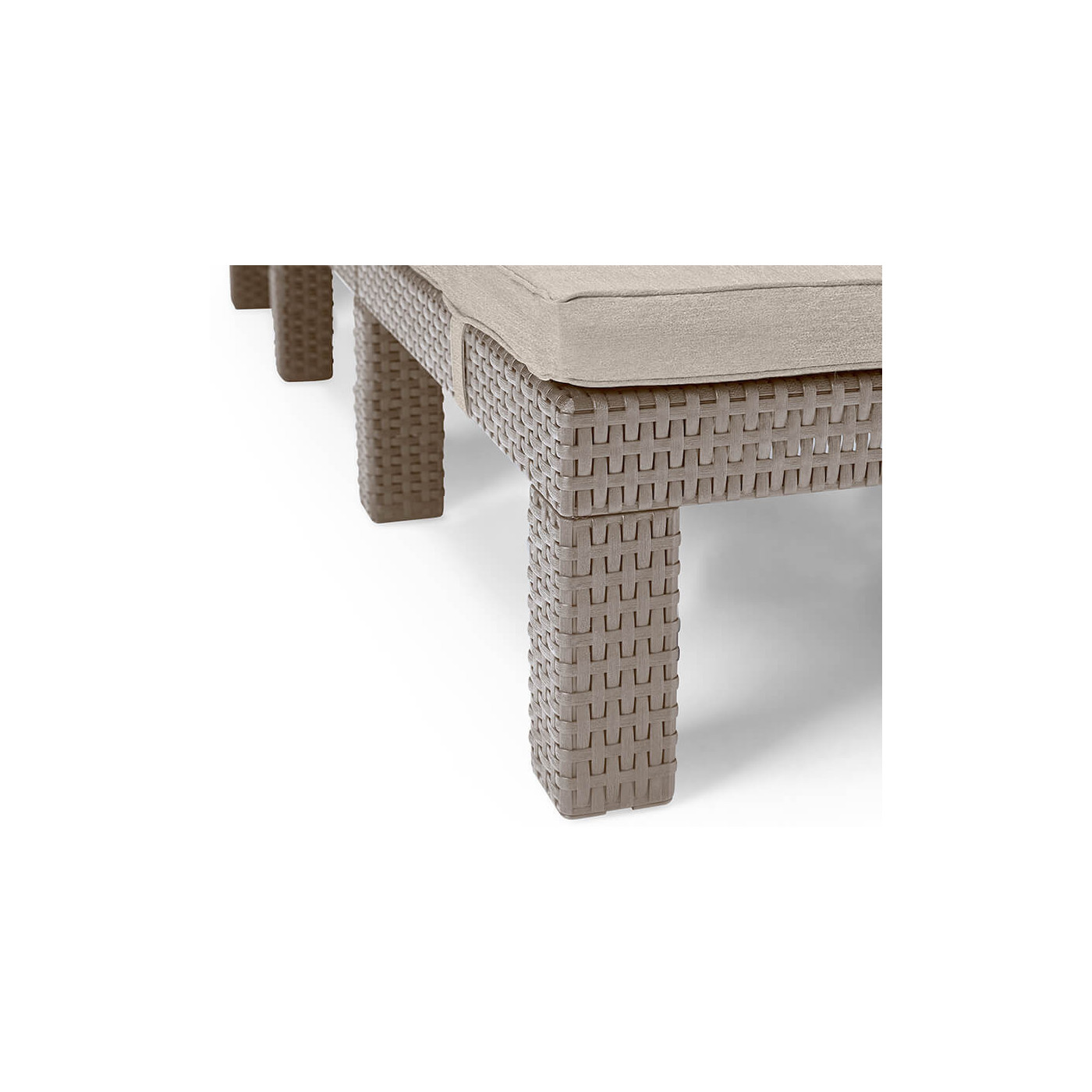 DAYTONA DELUXE CAPPUCINO DECK CHAIR