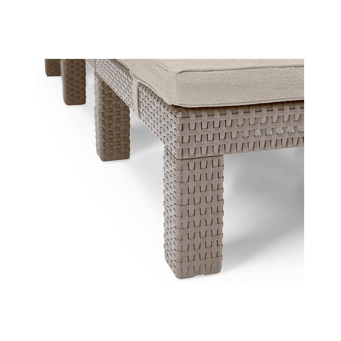 DAYTONA DELUXE CAPPUCINO DECK CHAIR