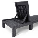 DAYTONA DELUXE CAPPUCINO DECK CHAIR