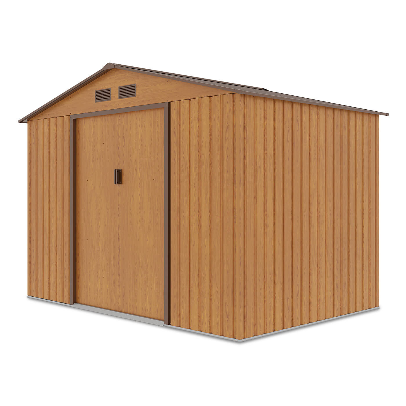 Boczna ściana domku Hudson 277x191 cm Oak Brown