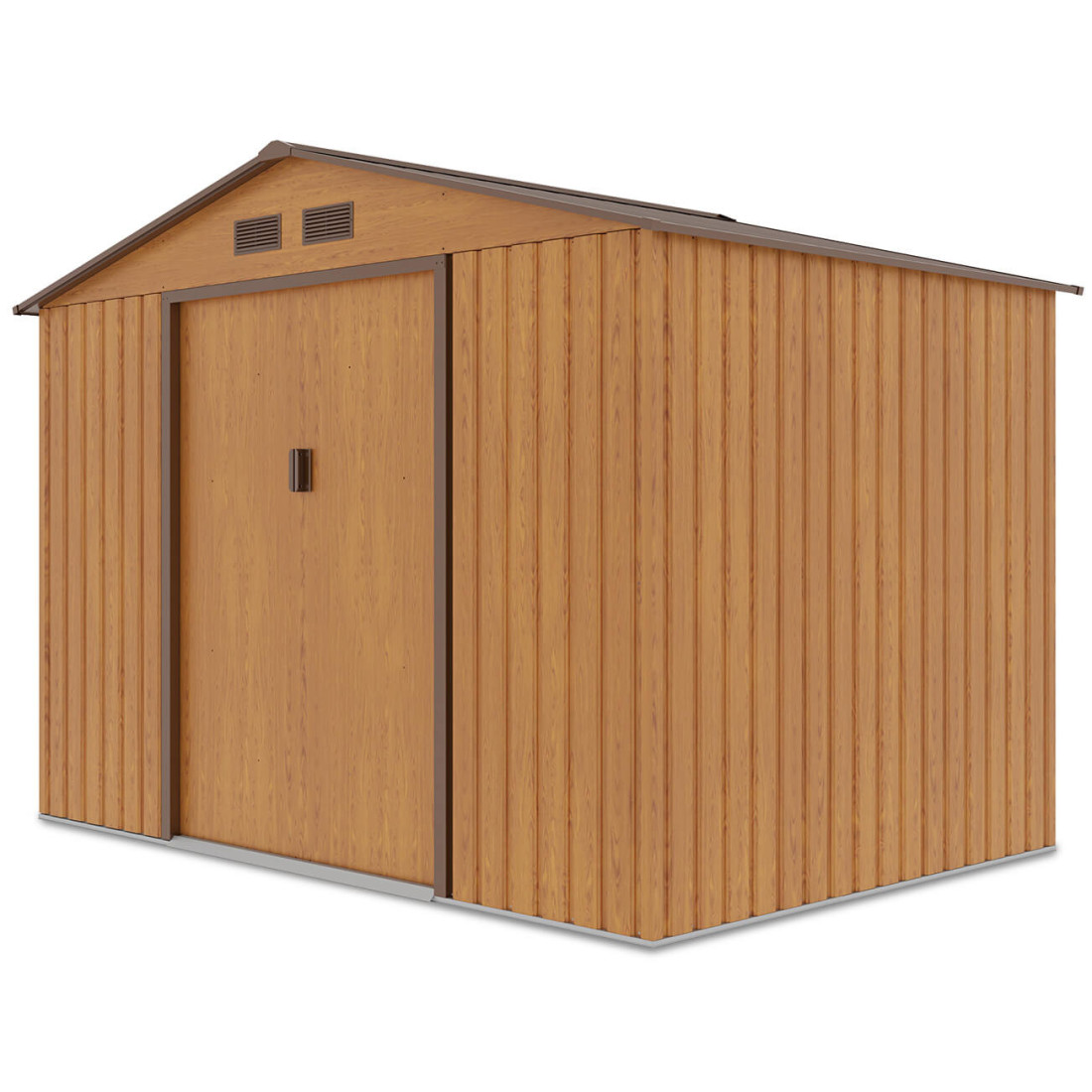 Boczna ściana domku Hudson 277x191 cm Oak Brown