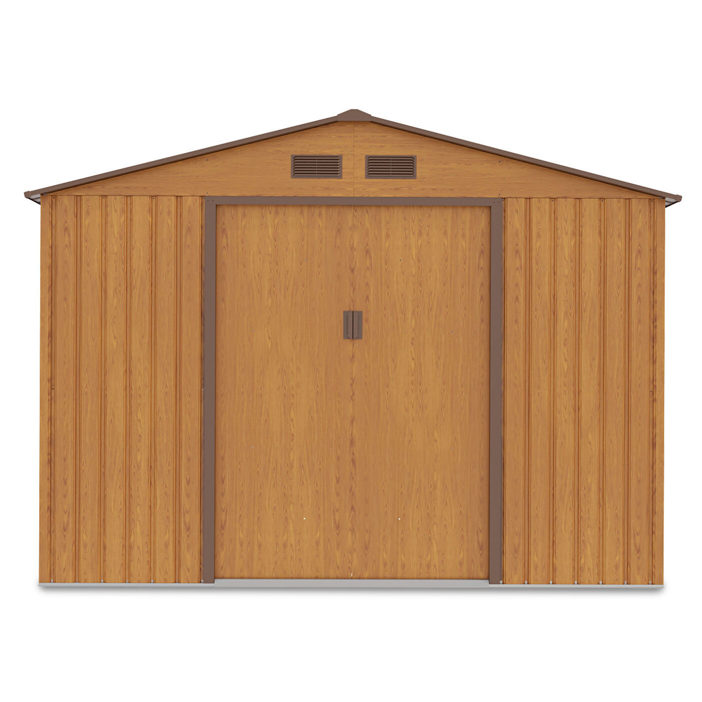 Przód domku metalowego na narzędzia HUDSON 277x255cm - Hardmaister