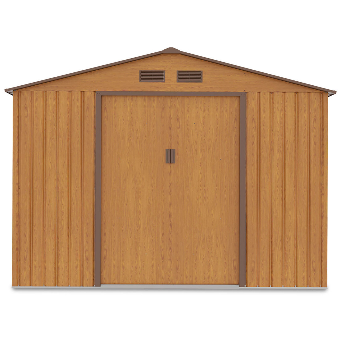 Przód domku metalowego na narzędzia HUDSON 277x255cm - Hardmaister