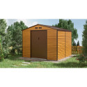 MONTREAL 9x8 DOMEK METALOWY OAK/BROWN